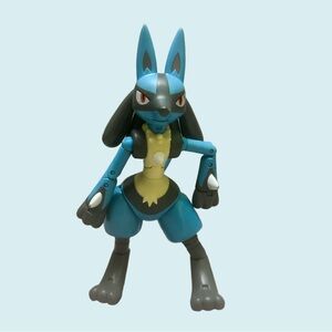 Nintendo Lucario Action Figure - Blue and Gray